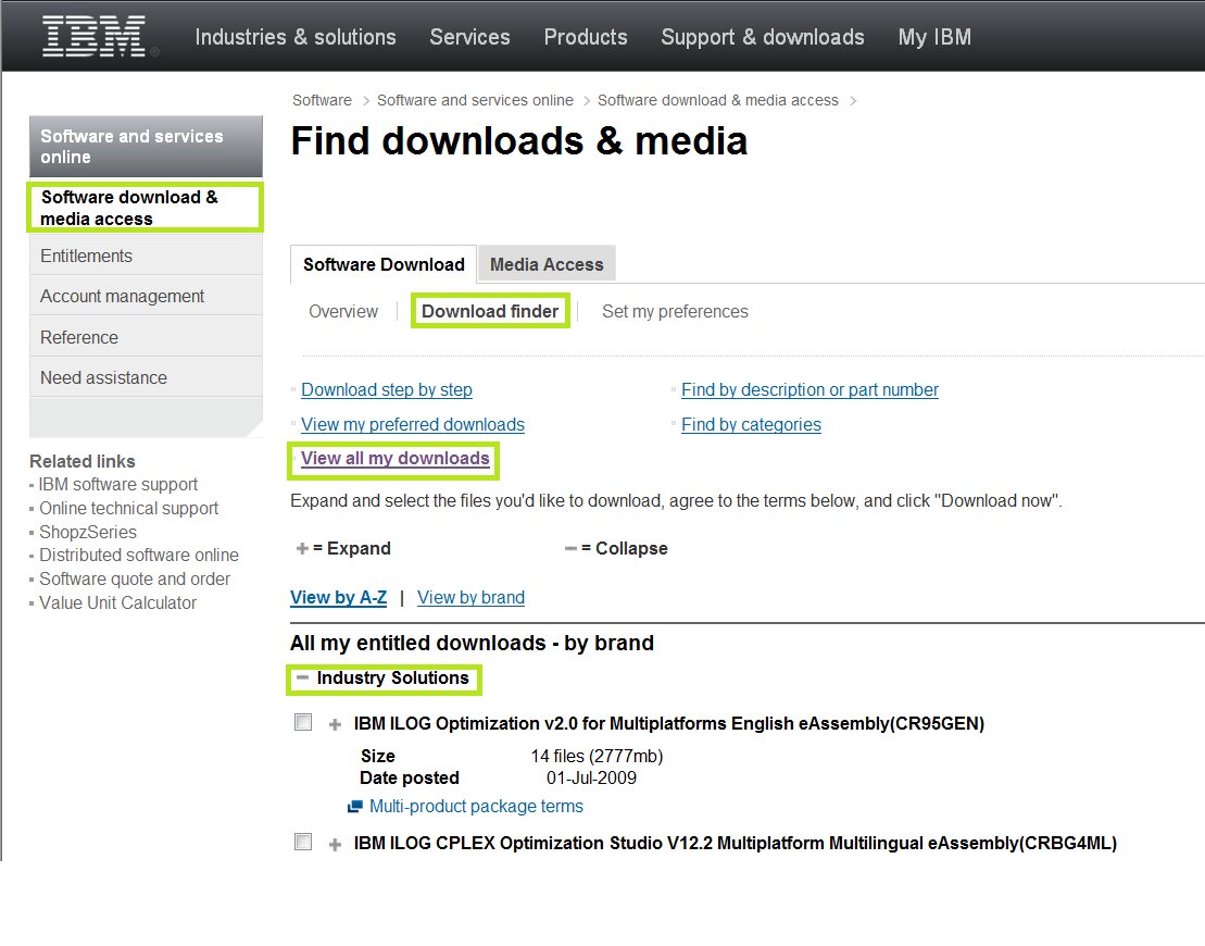 Download ibm cplex for mac osx